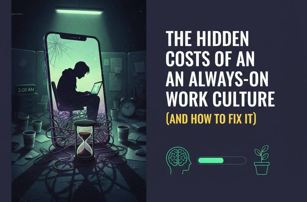 The Hidden Costs of an Always-On Work Culture (And How to Fix It)