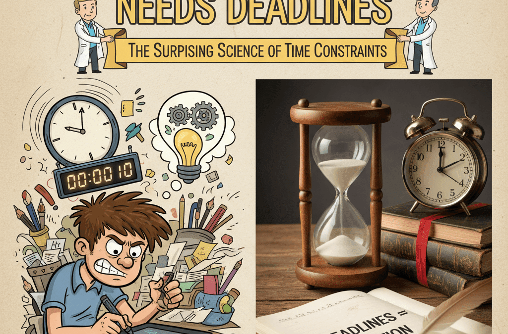 Why Your Creative Work Needs Deadlines: The Surprising Science of Time Constraints