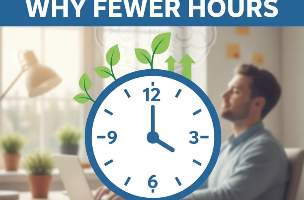 Why Working Fewer Hours Will Make You More Productive