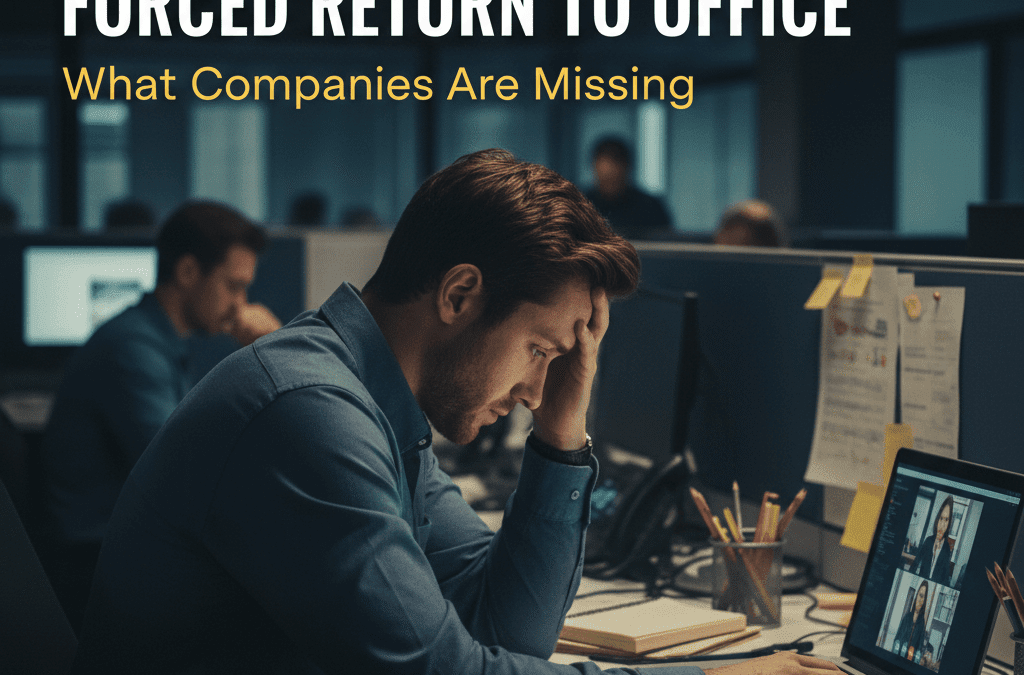 The Emotional Toll of Forced Return to Office: What Companies Are Missing