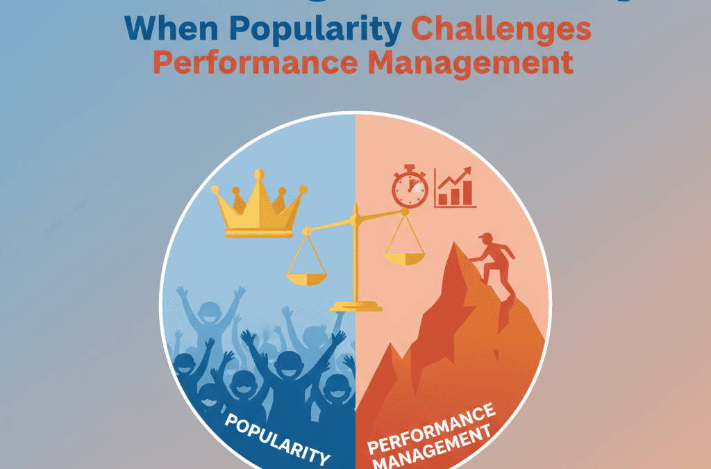 Balancing Leadership: When Popularity Challenges Performance Management
