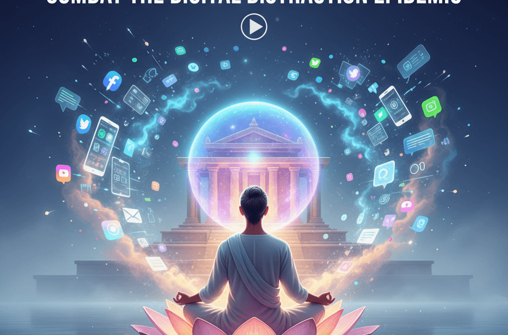 How Meditation Techniques Can Help Combat the Digital Distraction Epidemic