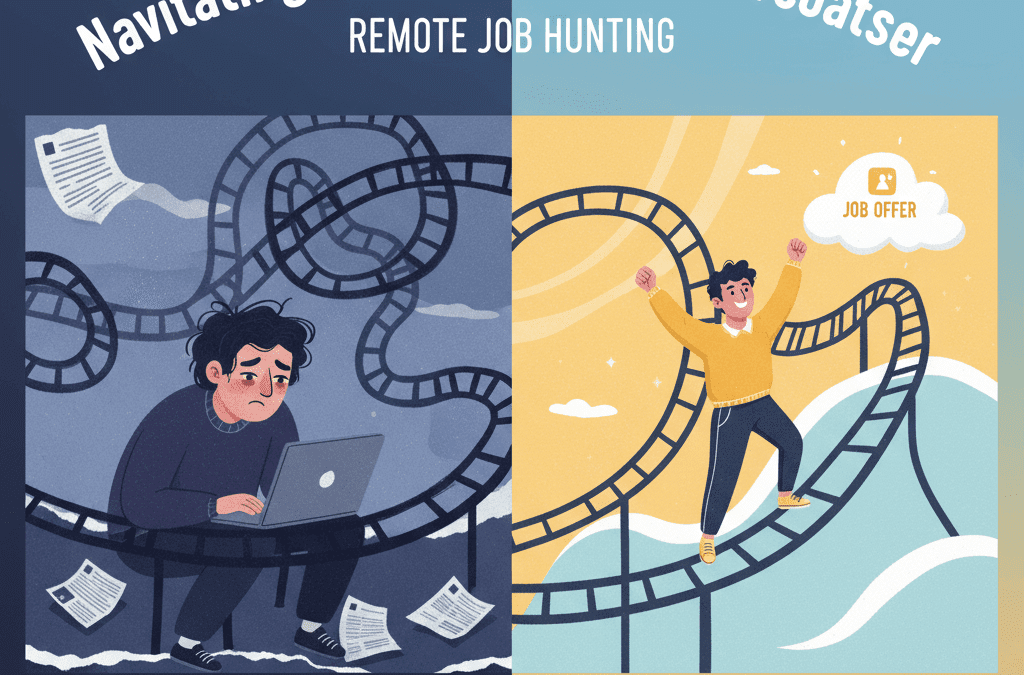 Navigating the Emotional Rollercoaster: The Struggles and Triumphs of Remote Job Hunting