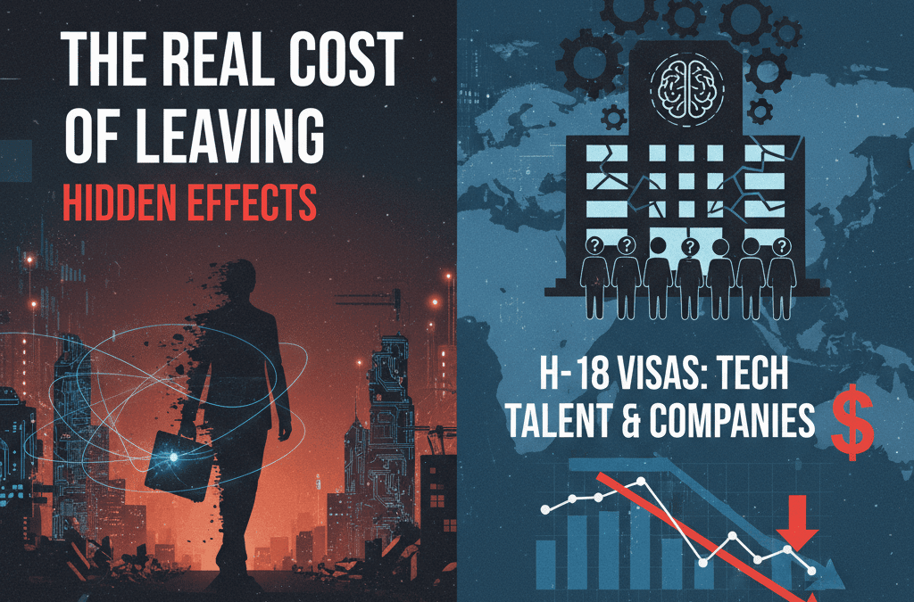 The Real Cost of Leaving: Unpacking the Hidden Effects of H-1B Visas on Tech Talent and Companies