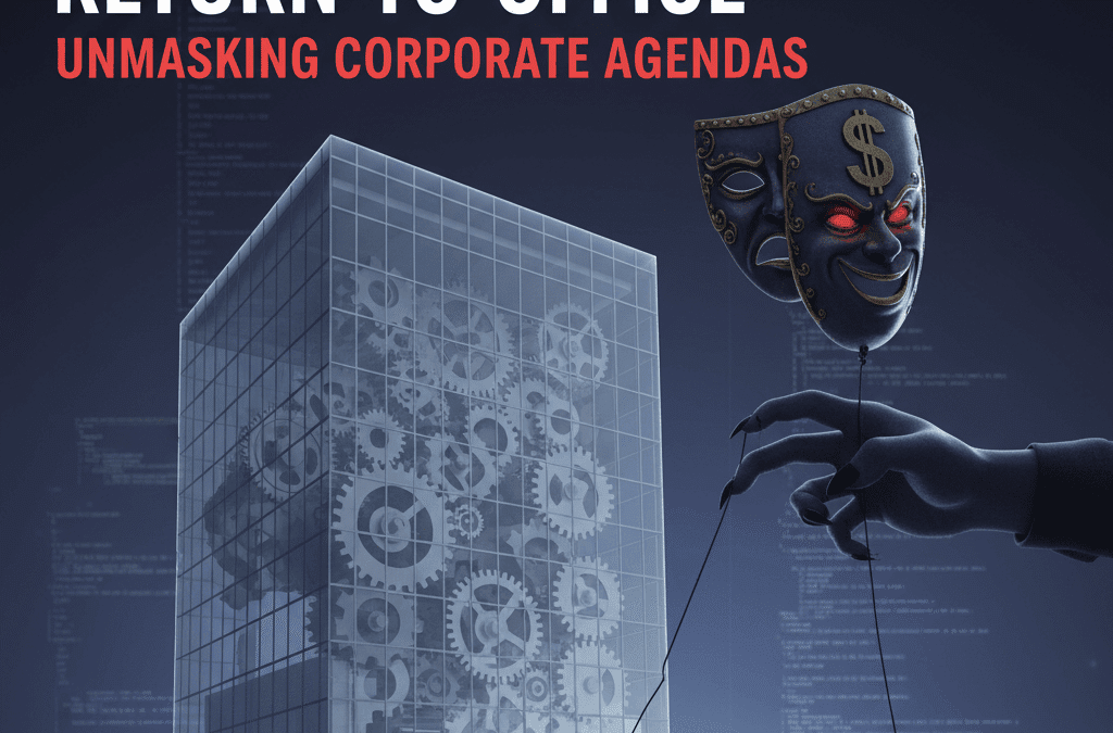 The Real Reason Behind Return-To-Office: Unmasking Corporate Agendas