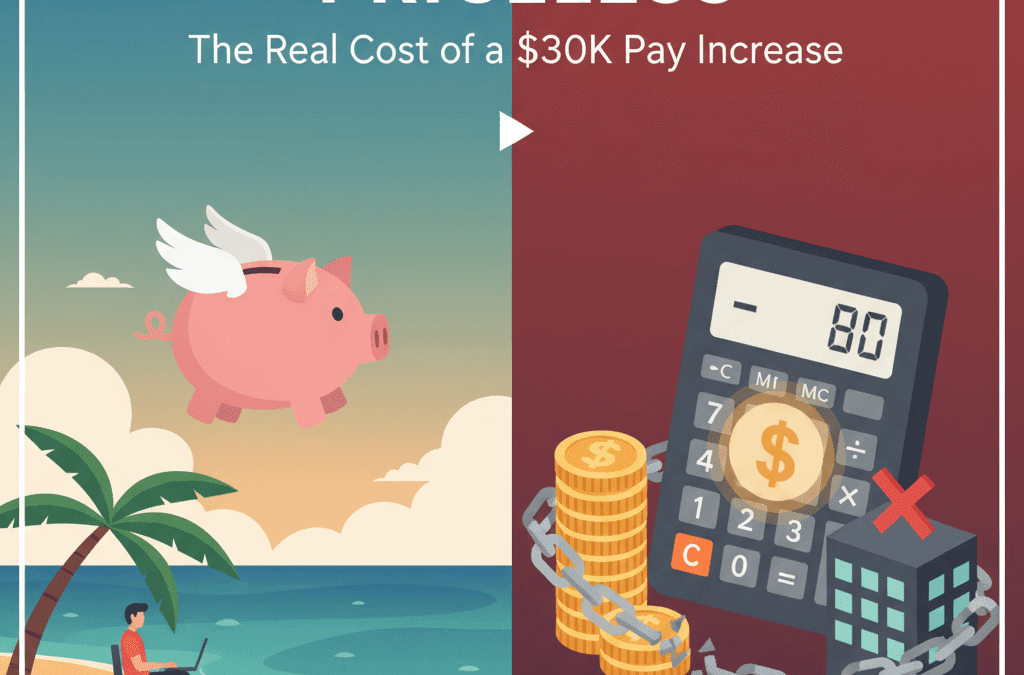 Why Remote Work Is Priceless: The Real Cost of a $30k Pay Increase