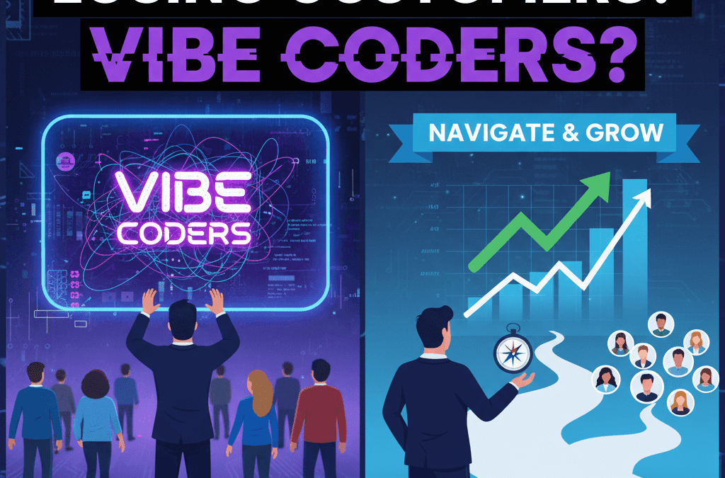 How do I navigate losing customers because of Vibe Coders?