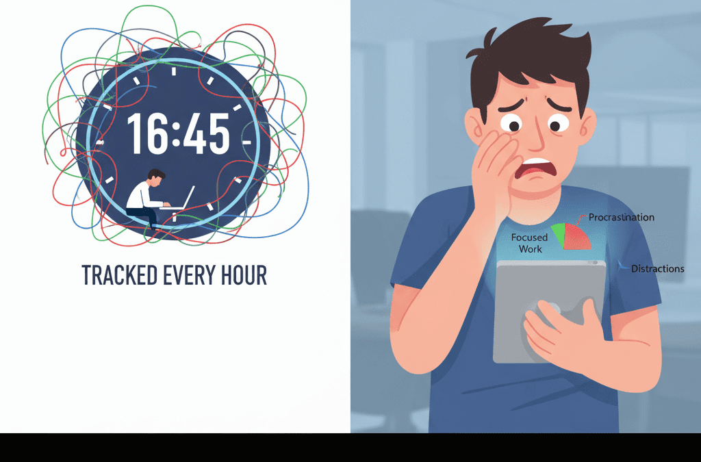 I tracked every hour I worked for a week, and honestly it was kind of embarrassing..